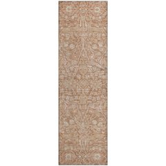 Premium Machine Washable Mayfield AMF1133 Coral 2'3" x 7'6" Runner Rug
