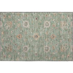 Premium Machine Washable Mayfield AMF1137 Cactus 1'8" x 2'6" Rug