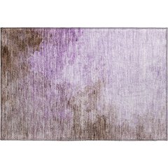 Premium Machine Washable Mayfield AMF1138 Lavender 1'8" x 2'6" Rug