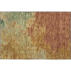 Premium Machine Washable Mayfield AMF1138 Paprika 1'8" x 2'6" Rug