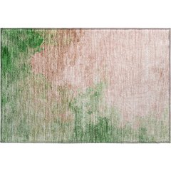 Premium Machine Washable Mayfield AMF1138 Pink 1'8" x 2'6" Rug
