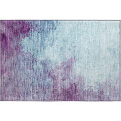 Premium Machine Washable Mayfield AMF1138 Sky 1'8" x 2'6" Rug