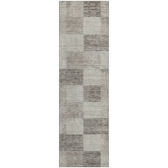 Premium Machine Washable Mayfield AMF1139 Beige 2'3" x 7'6" Runner Rug