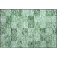 Premium Machine Washable Mayfield AMF1139 Green 1'8" x 2'6" Rug