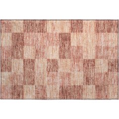 Premium Machine Washable Mayfield AMF1139 Paprika 1'8" x 2'6" Rug