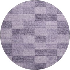 Premium Machine Washable Mayfield AMF1139 Purple 8' x 8' Round Rug