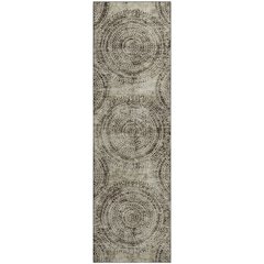 Premium Machine Washable Mayfield  Brown 2'3" x 7'6" Runner Rug