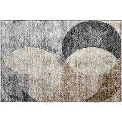 Premium Machine Washable Mayfield AMF1140 Pewter 1'8" x 2'6" Rug