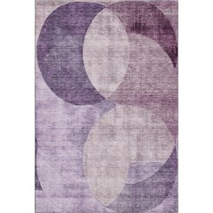 Premium Machine Washable Mayfield AMF1140 Purple 2'6" x 3'10" Rug