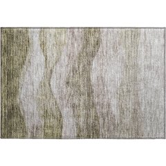 Premium Machine Washable Mayfield AMF1141 Taupe 1'8" x 2'6" Rug