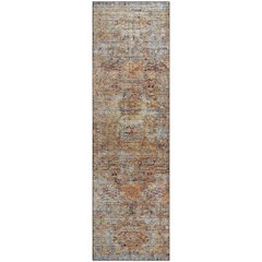 Premium Machine Washable Mayfield AMF1143 Coral 2'3" x 7'6" Runner Rug