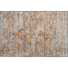 Premium Machine Washable Mayfield AMF1143 Coral 1'8" x 2'6" Rug