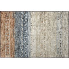 Premium Machine Washable Mayfield AMF1147 Brown 1'8" x 2'6" Rug