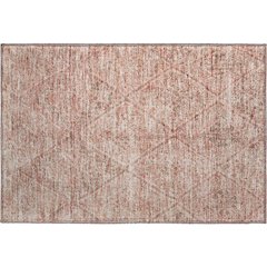 Premium Machine Washable Mayfield AMF1148 Pink 1'8" x 2'6" Rug