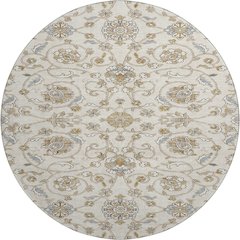 Premium Machine Washable Mayfield AMF1149 Ivory 8' x 8' Round Rug