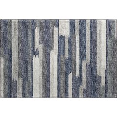 Premium Machine Washable Mayfield  Gray 1'8" x 2'6" Rug