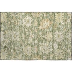 Premium Machine Washable Mayfield AMF1150 Aloe 1'8" x 2'6" Rug