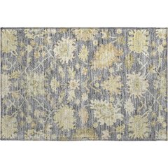 Premium Machine Washable Mayfield AMF1150 Gray 1'8" x 2'6" Rug