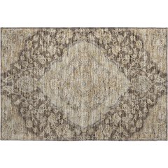 Premium Machine Washable Mayfield AMF1151 Chocolate 1'8" x 2'6" Rug