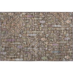 Premium Machine Washable Mayfield AMF1152 Brown 1'8" x 2'6" Rug