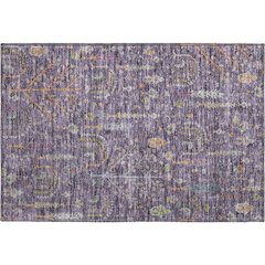 Premium Machine Washable Mayfield AMF1152 Eggplant 1'8" x 2'6" Rug