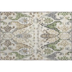 Premium Machine Washable Mayfield AMF1153 Ivory 1'8" x 2'6" Rug