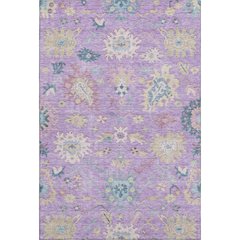 Premium Machine Washable Mayfield AMF1154 Purple 2'6" x 3'10" Rug