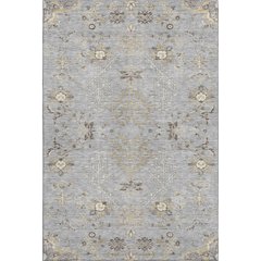 Premium Machine Washable Mayfield AMF1156 Gray 2'6" x 3'10" Rug