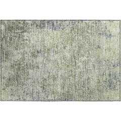 Premium Machine Washable Mayfield AMF1162 Green 1'8" x 2'6" Rug