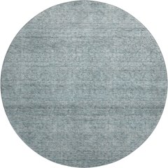 Premium Machine Washable Mayfield AMF1163 Seafoam 8' x 8' Round Rug