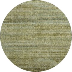 Premium Machine Washable Mayfield AMF1166 Olive 8' x 8' Round Rug