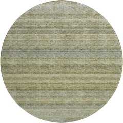 Premium Machine Washable Mayfield AMF1167 Aloe 8' x 8' Round Rug