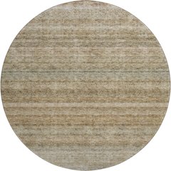 Premium Machine Washable Mayfield AMF1167 Copper 8' x 8' Round Rug