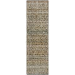 Premium Machine Washable Mayfield AMF1167 Copper 2'3" x 7'6" Runner Rug