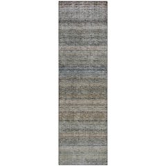 Premium Machine Washable Mayfield AMF1167 Taupe 2'3" x 7'6" Runner Rug