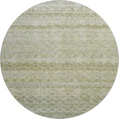 Premium Machine Washable Mayfield AMF1168 Aloe 8' x 8' Round Rug