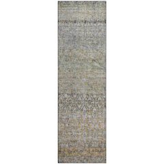 Premium Machine Washable Mayfield AMF1173 Seafoam 2'3" x 7'6" Runner Rug
