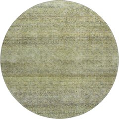 Premium Machine Washable Mayfield AMF1174 Aloe 8' x 8' Round Rug