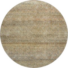Premium Machine Washable Mayfield AMF1174 Wheat 8' x 8' Round Rug