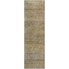 Premium Machine Washable Mayfield AMF1174 Wheat 2'3" x 7'6" Runner Rug