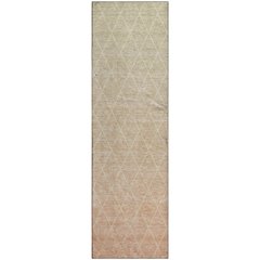 Premium Machine Washable Mayfield AMF1175 Salmon 2'3" x 7'6" Runner Rug