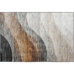 Premium Machine Washable Mayfield AMF1176 Khaki 1'8" x 2'6" Rug