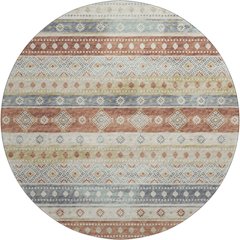 Premium Machine Washable Mayfield  Desert 8' x 8' Round Rug