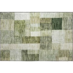 Premium Machine Washable Mayfield AMF1190 Sage 1'8" x 2'6" Rug