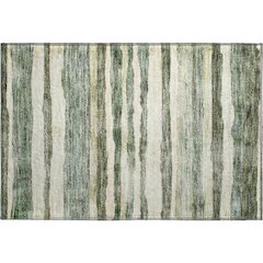 Premium Machine Washable Mayfield AMF1191 Sage 1'8" x 2'6" Rug