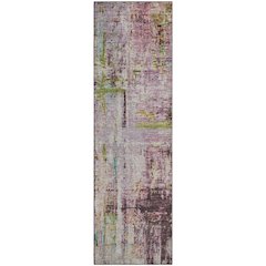 Premium Machine Washable Mayfield AMF1194 Lavender 2'3" x 7'6" Runner Rug