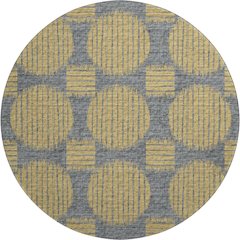 Premium Machine Washable Mayfield  Gilded 8' x 8' Round Rug