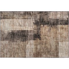 Premium Machine Washable Mayfield AMF1202 Brown 1'8" x 2'6" Rug