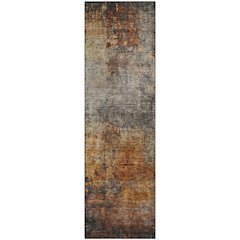 Premium Machine Washable Mayfield AMF1210 Paprika 2'3" x 7'6" Runner Rug