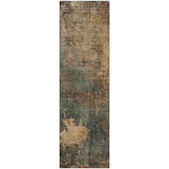 Premium Machine Washable Mayfield AMF1211 Sage 2'3" x 7'6" Runner Rug